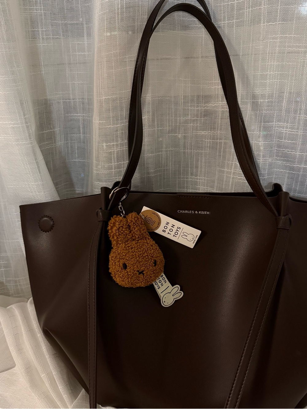 Brown Miffy Bag Charm